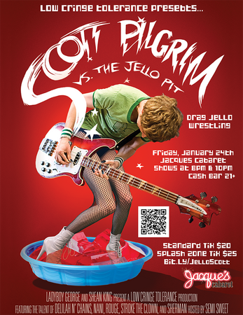 Scott Pilgrim VS. The Jello Pit: Drag Jello Wrestling Scott Pilgrim VS. The Jello Pit: Drag Jello Wrestling