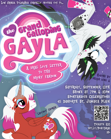 The Grand Galloping Gayla: A Drag Love-letter to the Brony Fandom The Grand Galloping Gayla: A Drag Love-letter to the Brony Fandom